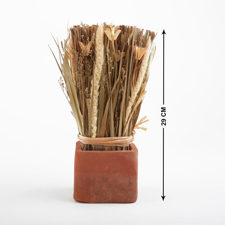 Dastkari Dried Harvest in Terracotta Pot