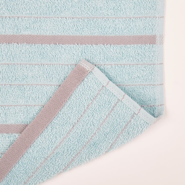 Mekong Cotton Striped Face Towel - 30x30cm