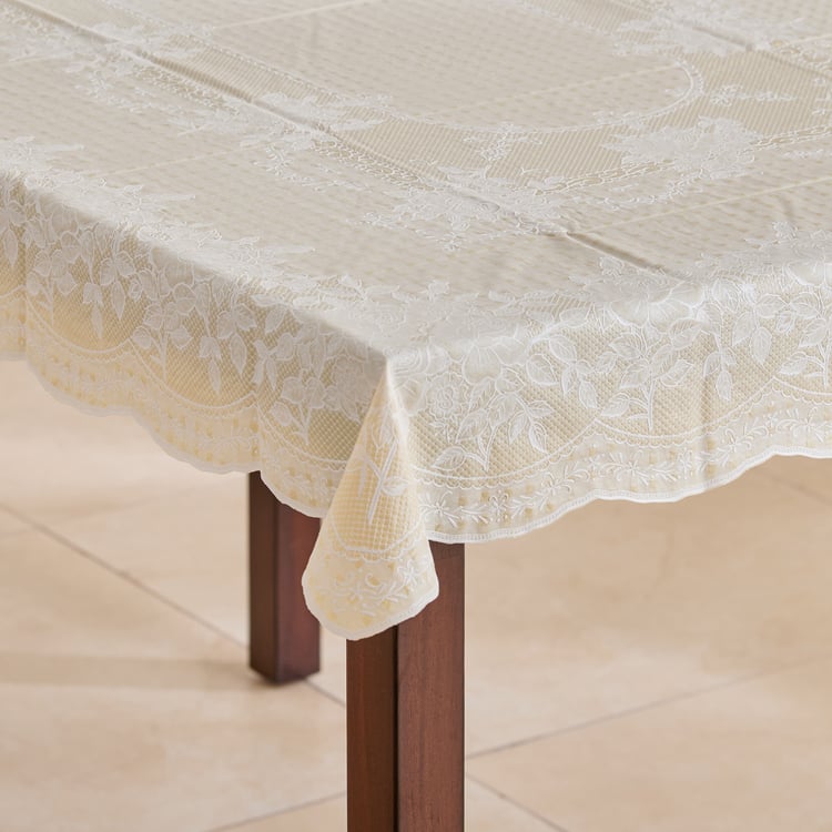 Corsica Bloom Floral PVC 5-Seater Table Cloth - 135x90cm