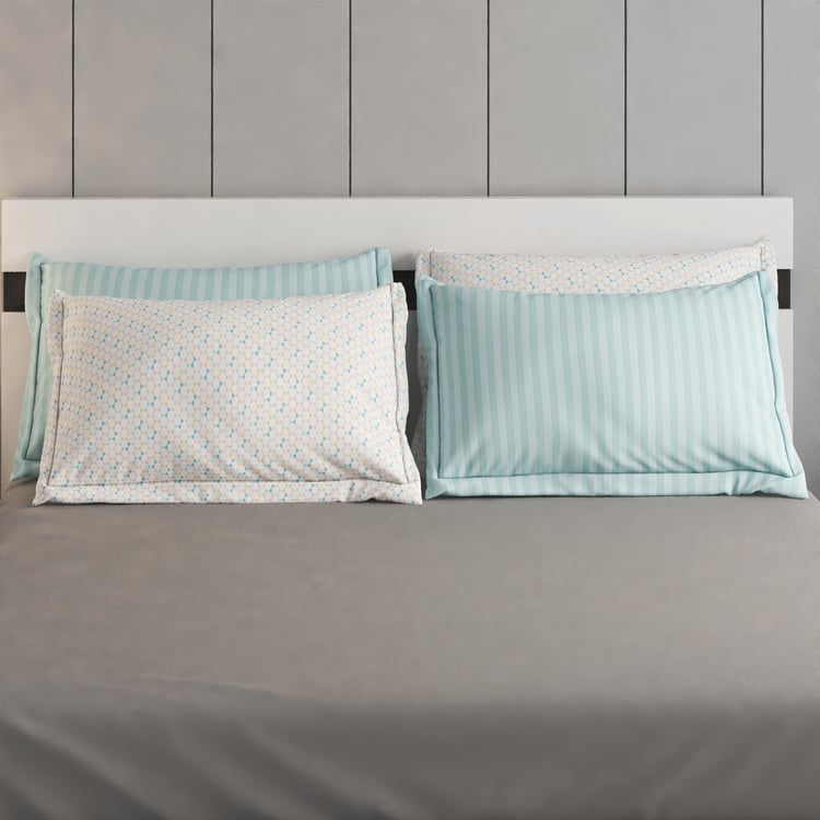Pacific Juniper Set of 4 Printed Pillow Covers - 45x70cm