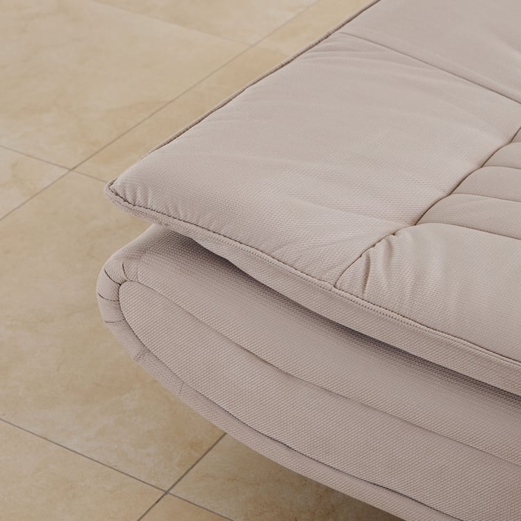 Faith NXT Fabric 3-Seater Sofa Bed - Beige