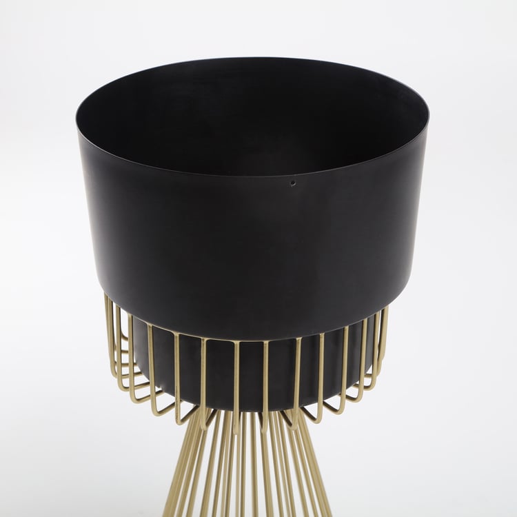 Gloria Metal Conical Planter with Stand