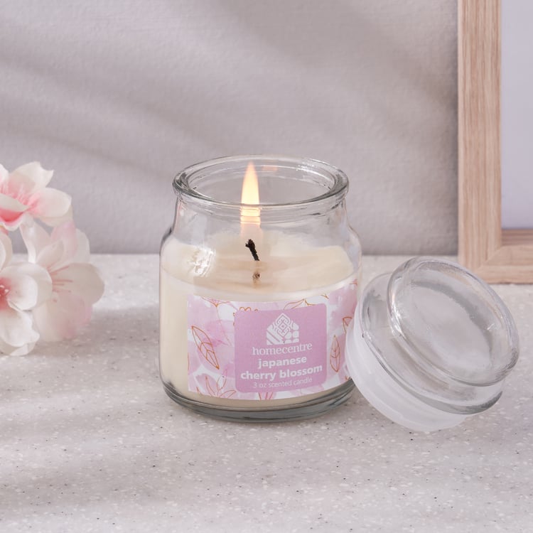 Corsica Japanese Cherry Blossom Scented Jar Candle