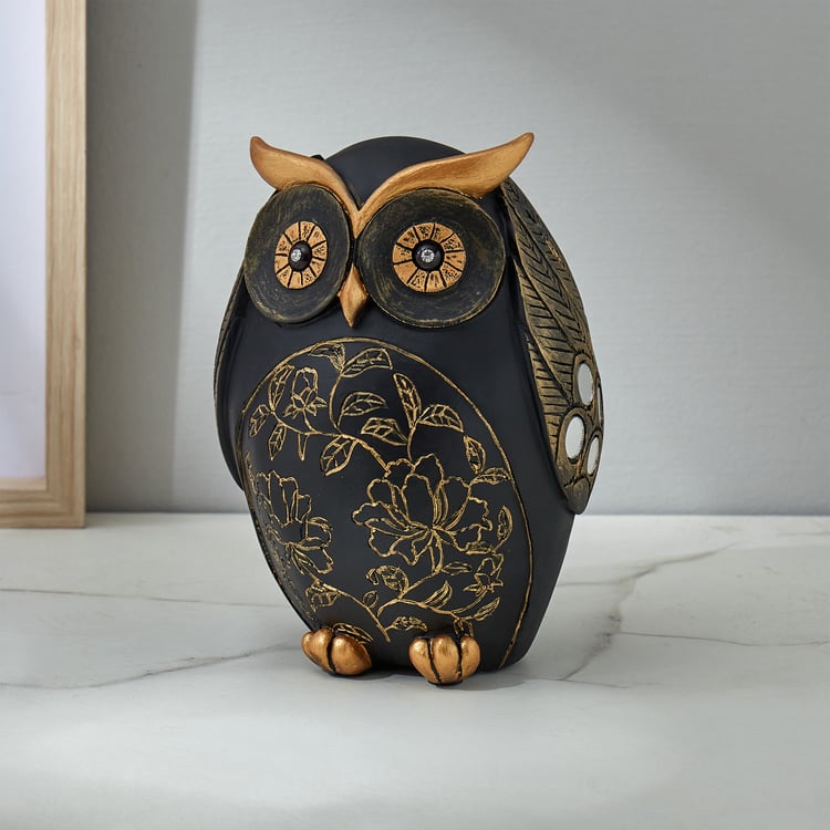 Corsica Polyresin Owl Figurine