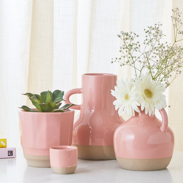 Colour Refresh Ceramic Vase with Handles