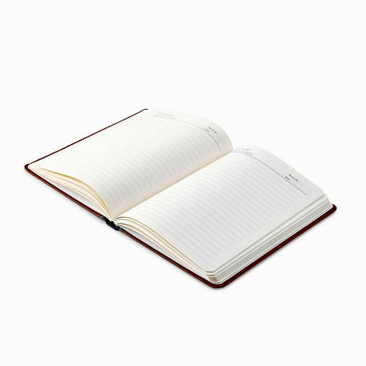 Orion Detroit Faux Leather Hard Cover A5 Ruled Notebook