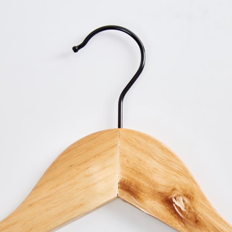 Pacific Winston Set of 8 Wooden Clothes Hangers