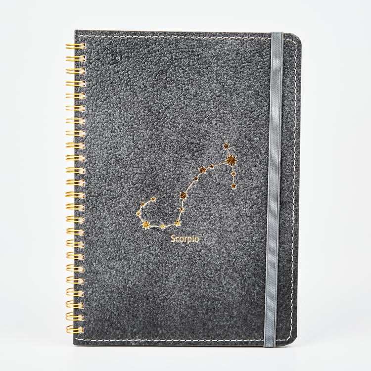 Corsica Zodiac Scorpio Hard Cover A5 Notebook