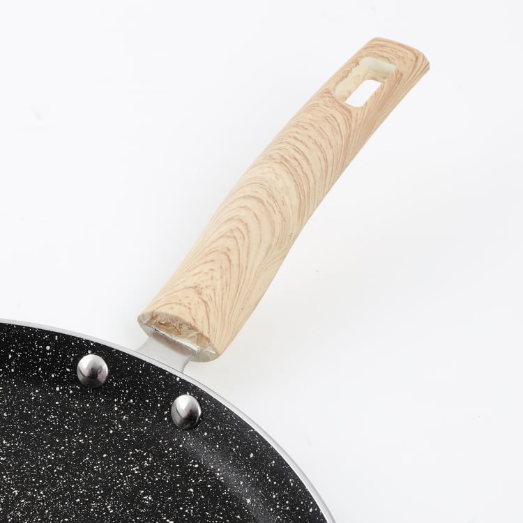 Chef Special Osage Aluminium Non-Stick Dosa Tawa with Wooden Handle - 45cm