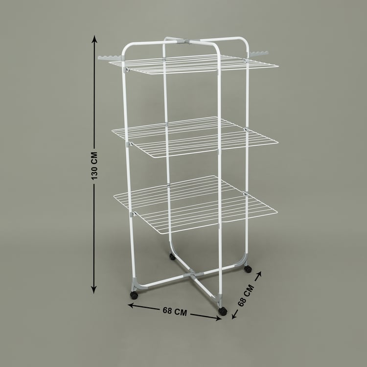 Omnia Arica Metal 3-Tier Clothes Airer
