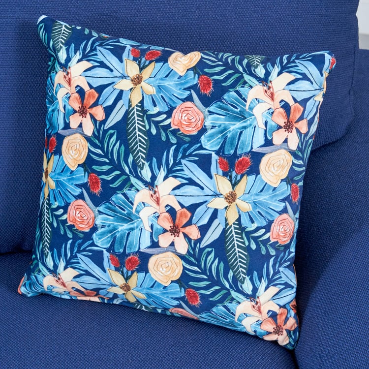 Ocean Fabric 2-Seater Sofa - Blue
