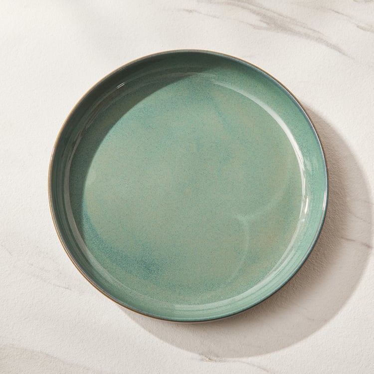 Capiz Verde Porcelain Deep Plate - 21.8 cm
