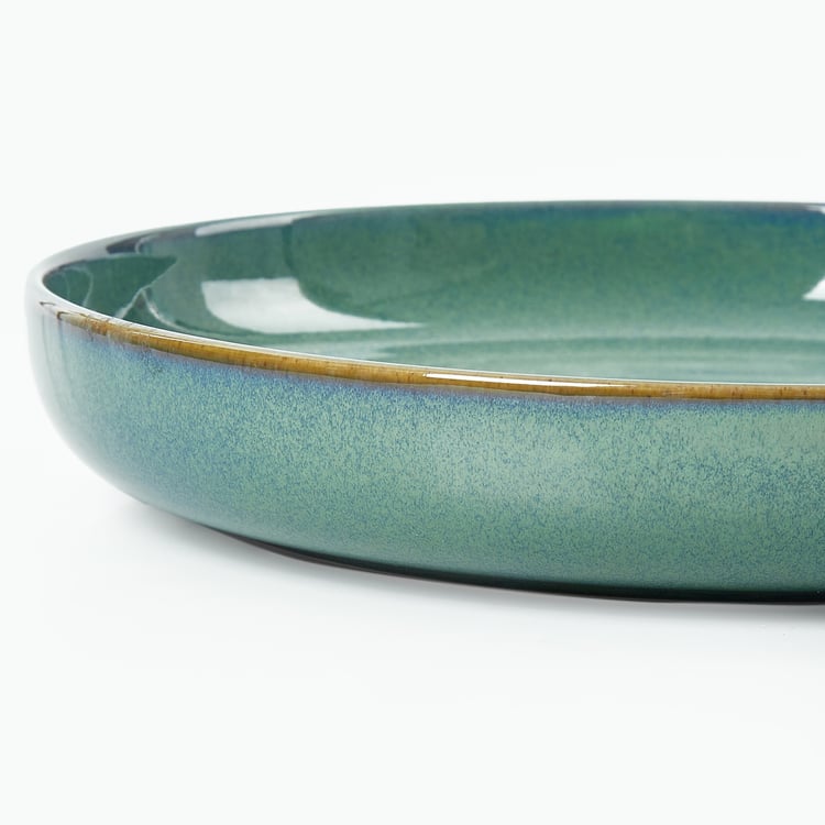 Capiz Verde Porcelain Deep Plate - 21.8 cm