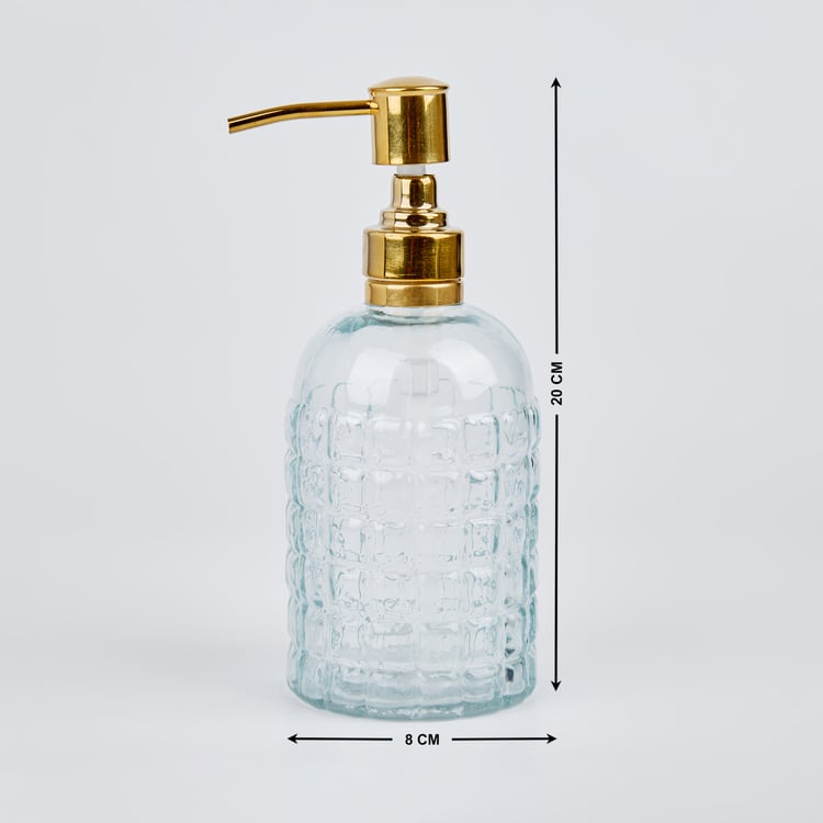 Colour Refresh Essence Glass Soap Dispenser - 500ml