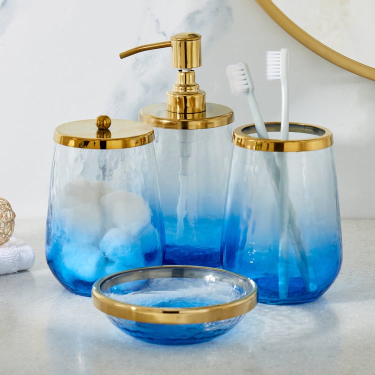 Nova Santorini Moher Glass Soap Dispenser - 650ml