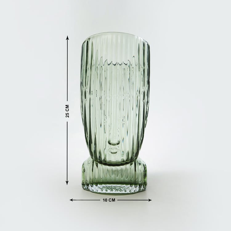 Brian Cera Glass Face Shape Vase