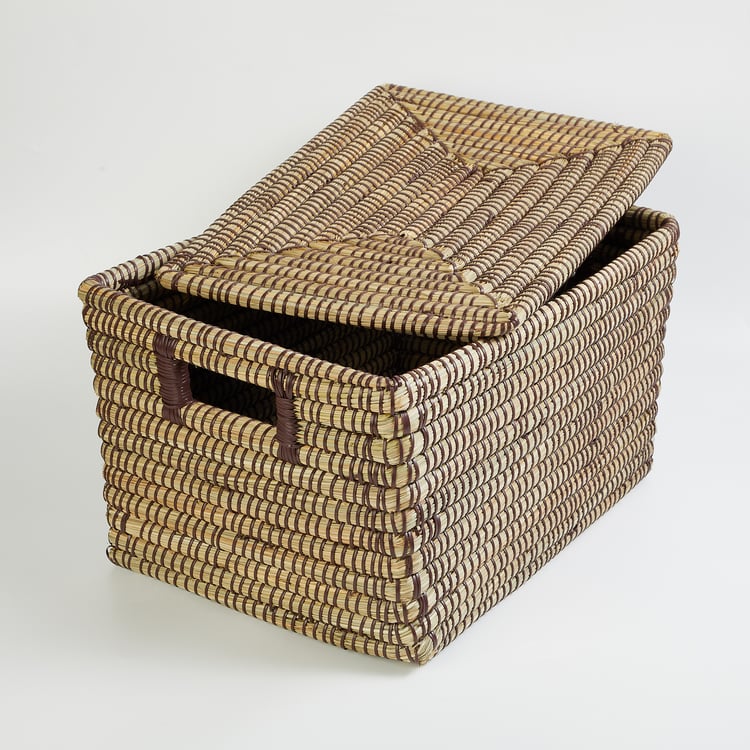 Wilton Reed Seagrass Storage Basket