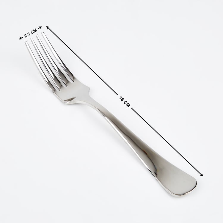 Glister Rosemary Set of 6 Stainless Steel Baby Forks