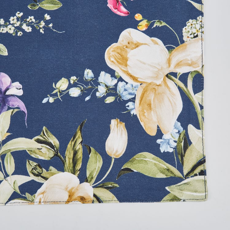 Drake Cotton Floral Print Reversible Placemat
