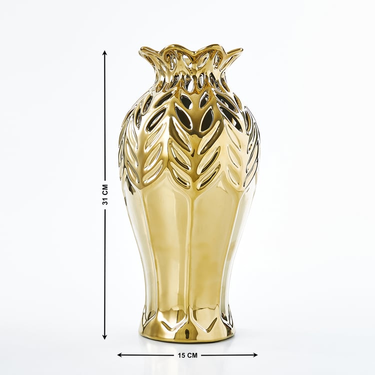 Stellar Fantasy Set of 3 Stoneware Vase with T-Light Holders