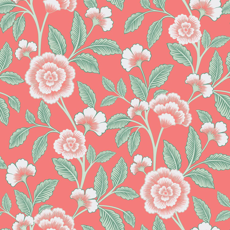 Harold Floral Print 2Pcs Single Bedsheet Set