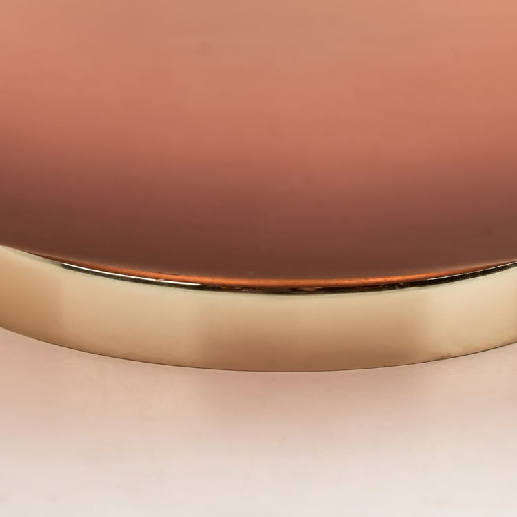 Mystique Glass Embellished Decorative Bowl