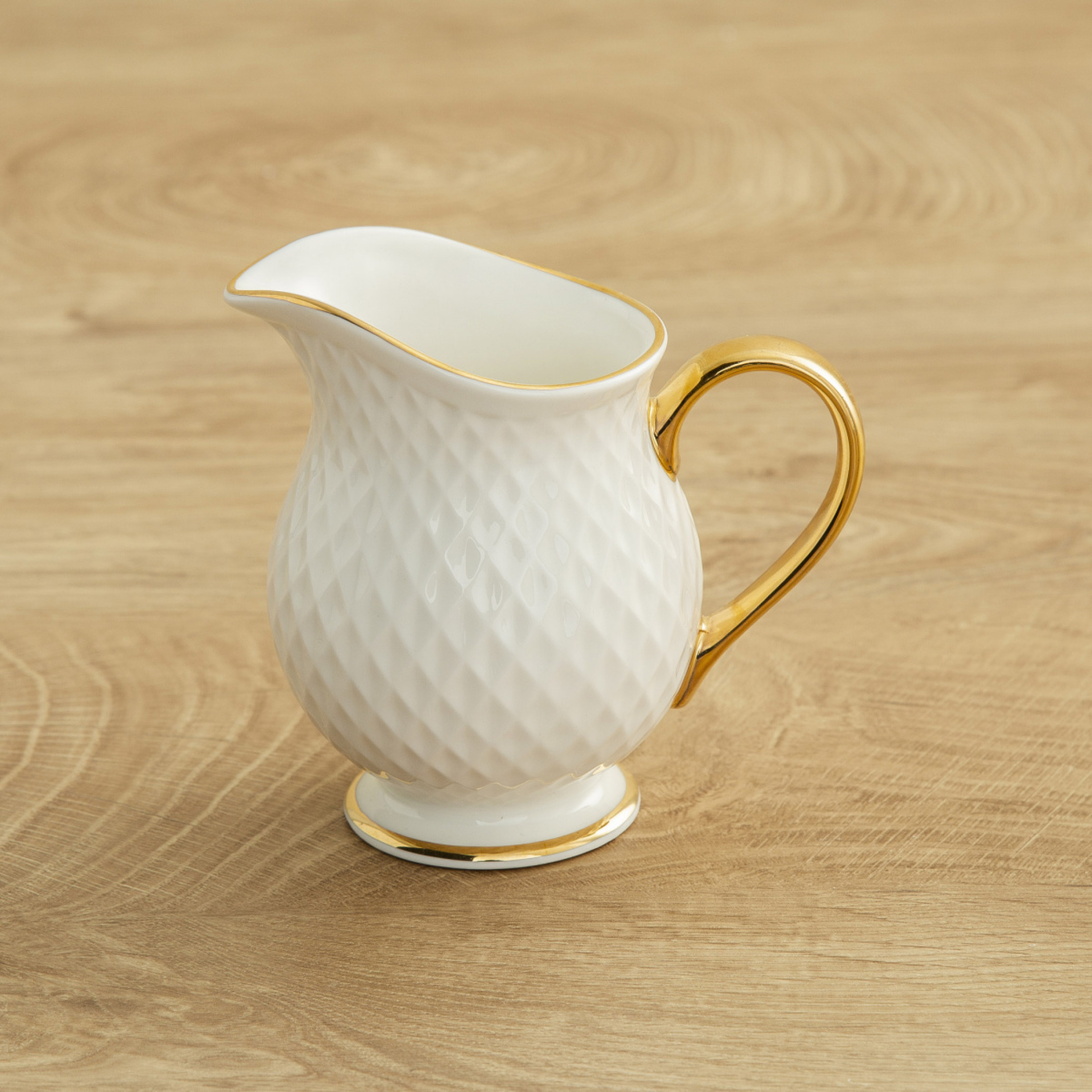 Marshmallow Ceramic Creamer Pot - 215ml