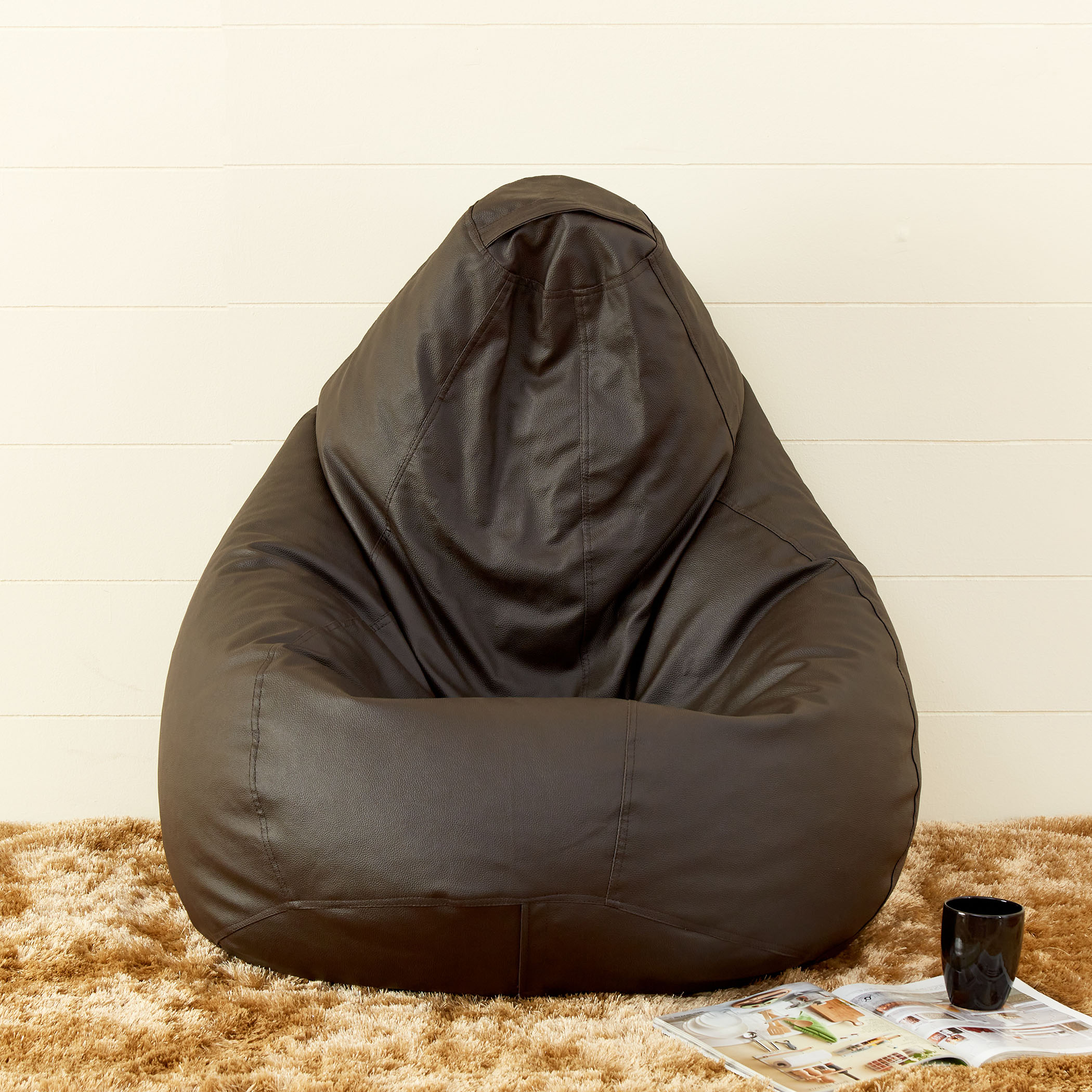 Kushuvi Leatherette Bean Bag XL, Packaging Type: Poly Bag, Size: XXL at Rs  340/piece in Faridabad
