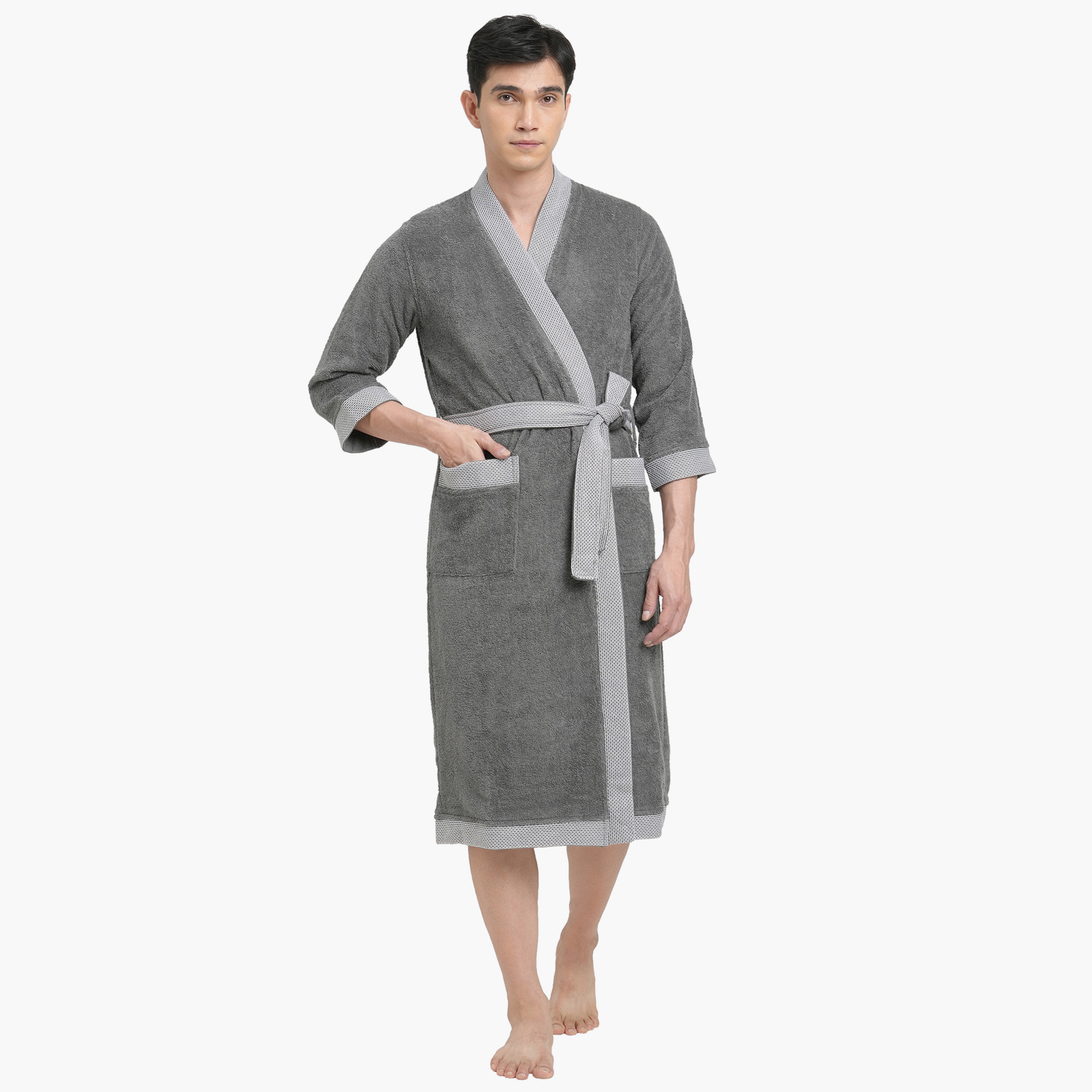 Amazon.com: ZFLL Winter Robes,Extra Long Plus Size Winter Warm Coral Fleece  Bathrobe Women Men Flannel Dobby Kimono Bath Robe Bridesmaid : Clothing,  Shoes & Jewelry