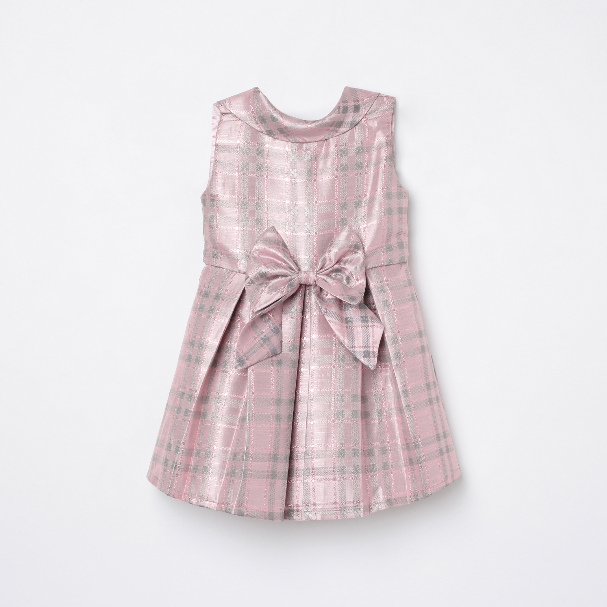 Buy Peppermint Kids Peach Striped Dress for Girls Clothing Online @ Tata  CLiQ