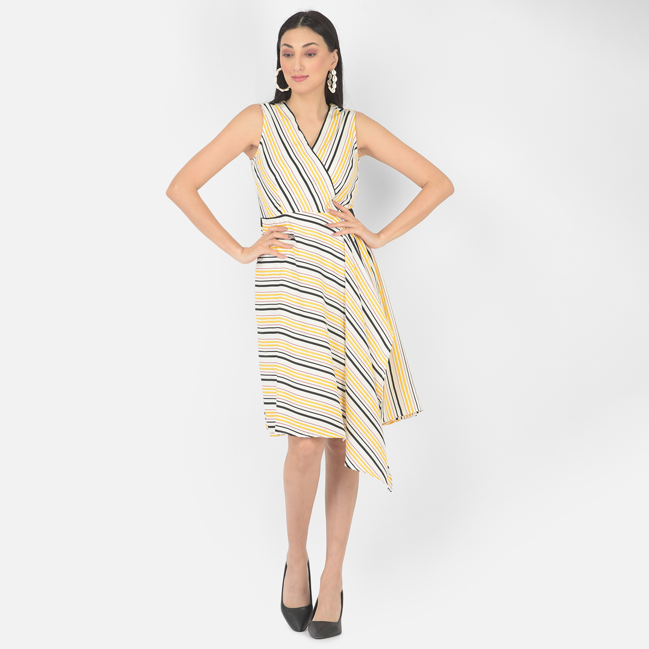 BOSSINI Women Striped Sheath Dress | Lifestyle Stores | Viman Nagar | Pune